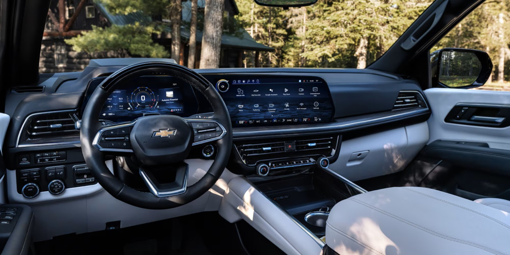 Chevy Suburban interior
