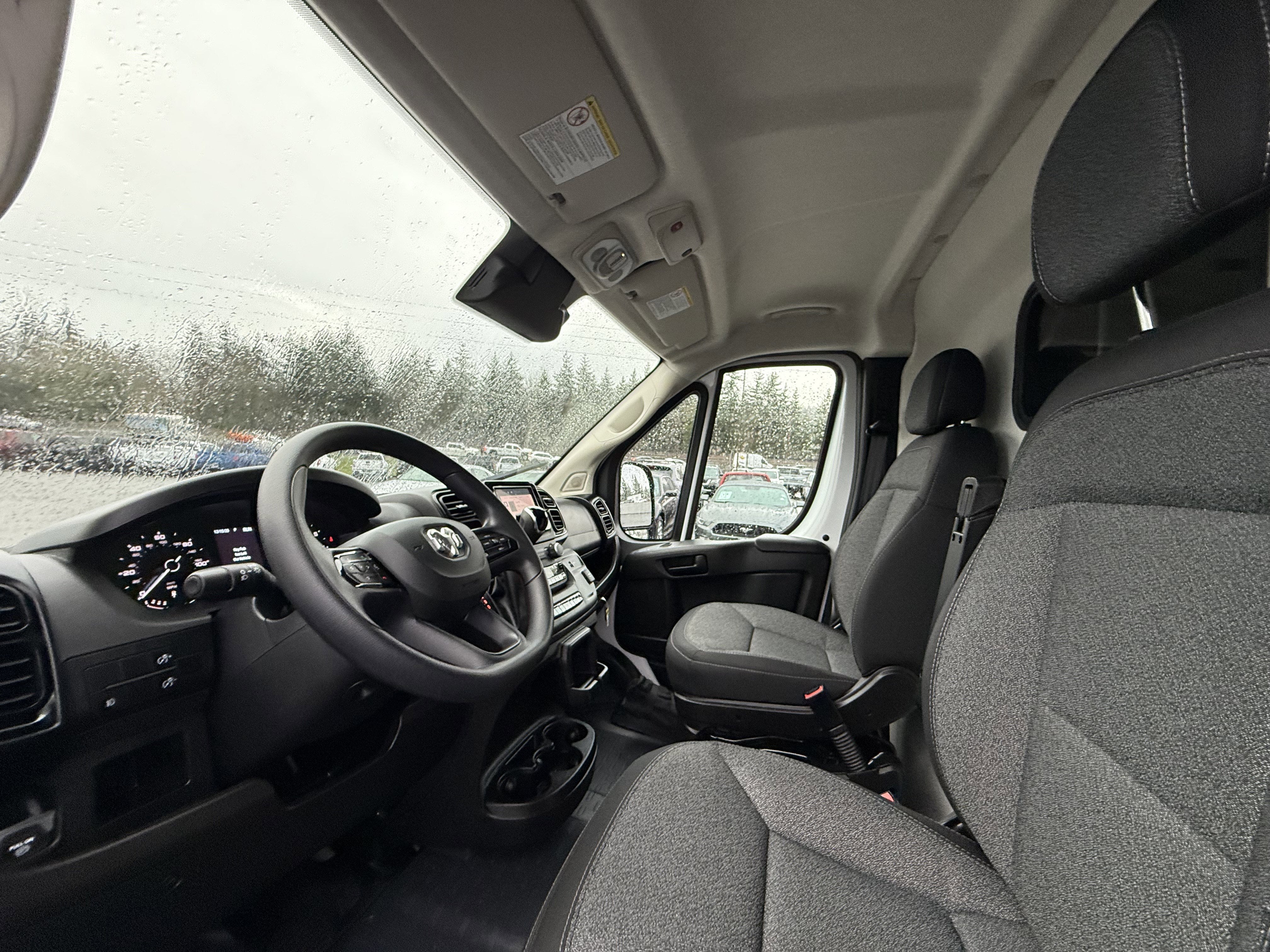 2024 RAM ProMaster 2500 Cargo Van Tradesman Low Roof 136" WB w/Pass Seat