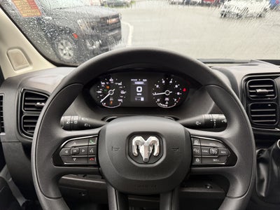 2024 RAM ProMaster 3500 Cargo Van Tradesman Low Roof 136" WB w/Pass Seat