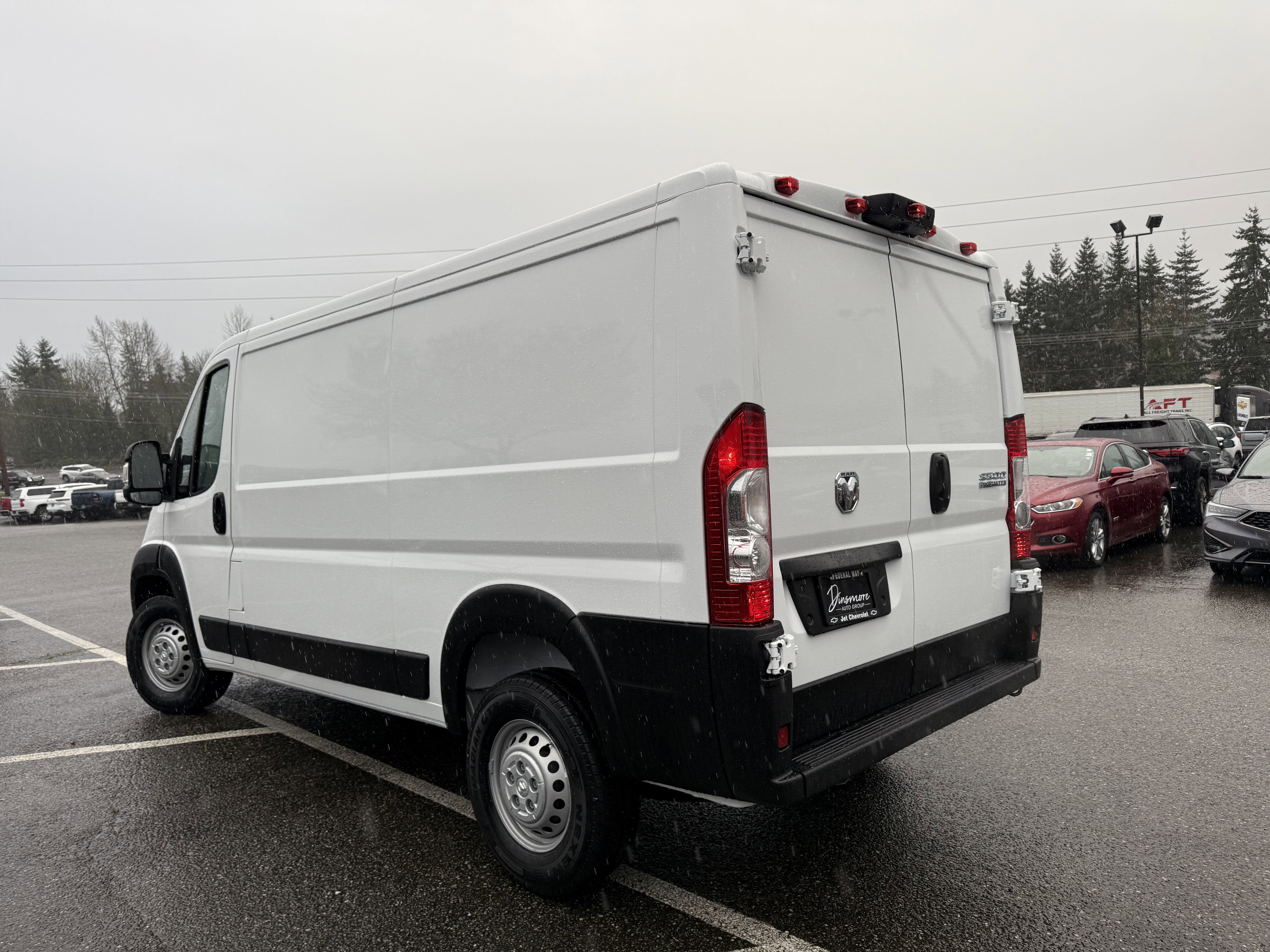 2024 RAM ProMaster 3500 Cargo Van Tradesman Low Roof 136" WB w/Pass Seat