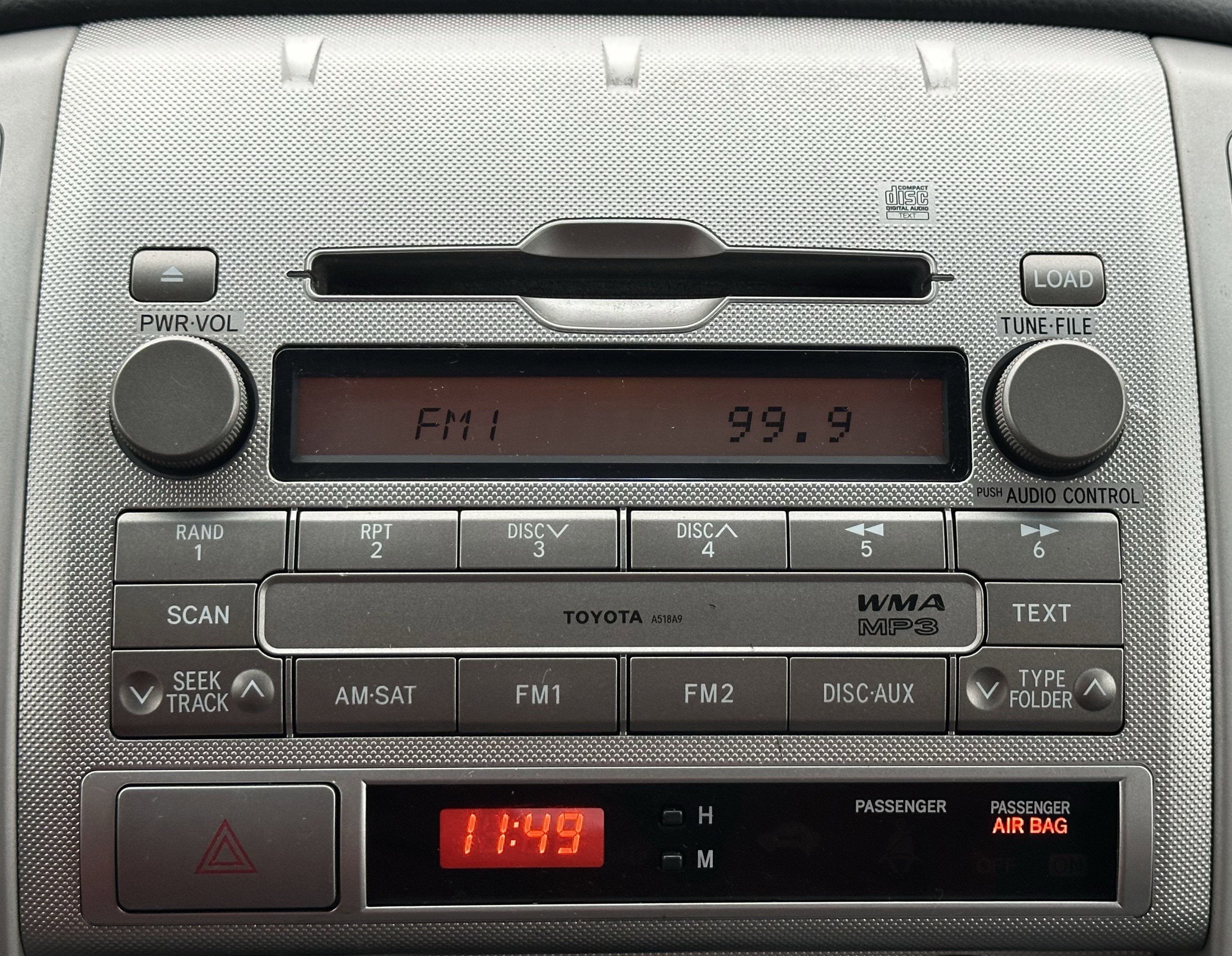 2011 Toyota Tacoma 4WD Double V6 MT (Natl)