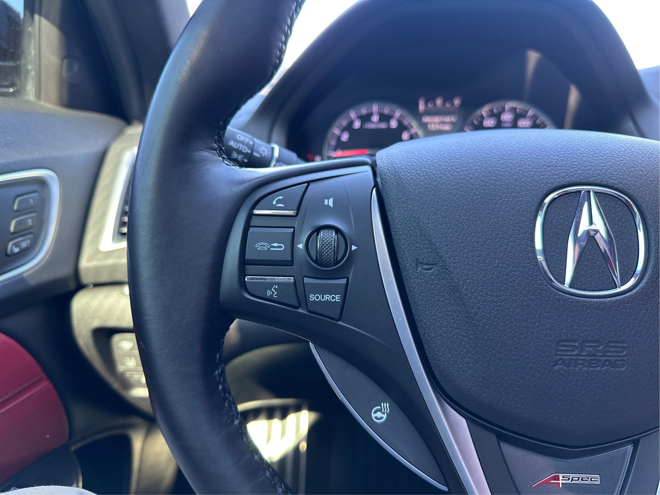 2020 Acura TLX w/Technology/A-Spec Pkg Red Leather