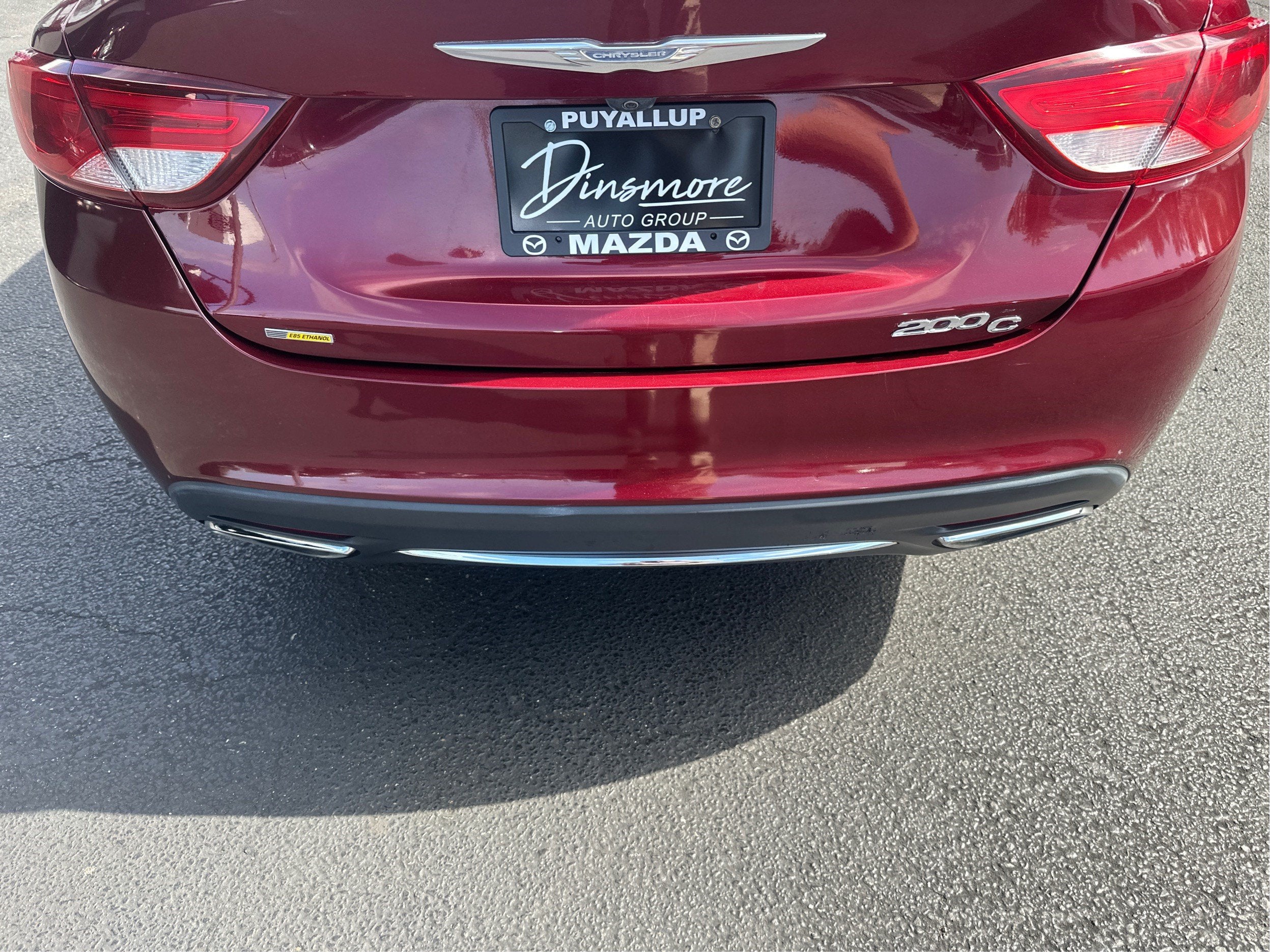 2016 Chrysler 200 C Platinum