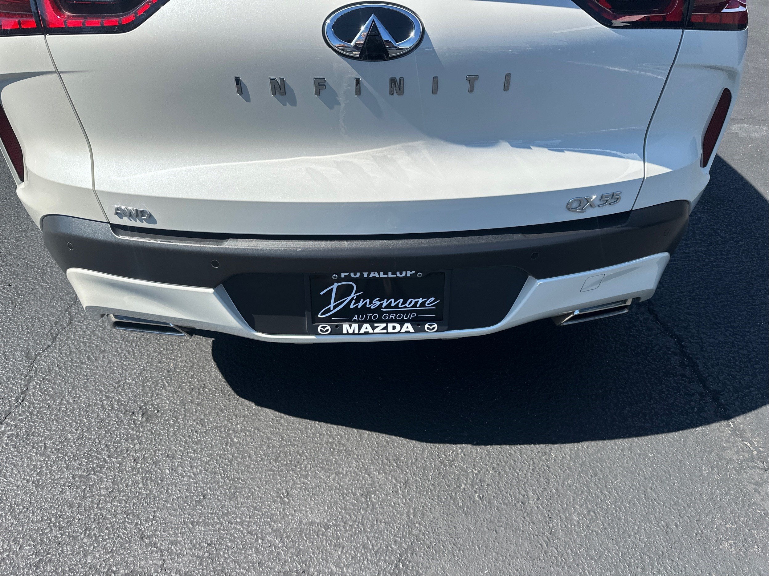 2022 INFINITI QX55 LUXE AWD