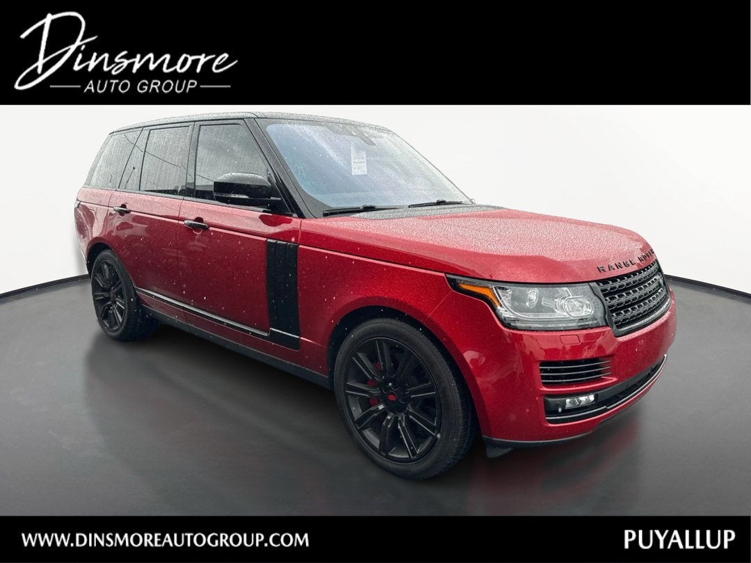 2017 Land Rover Range Rover HSE
