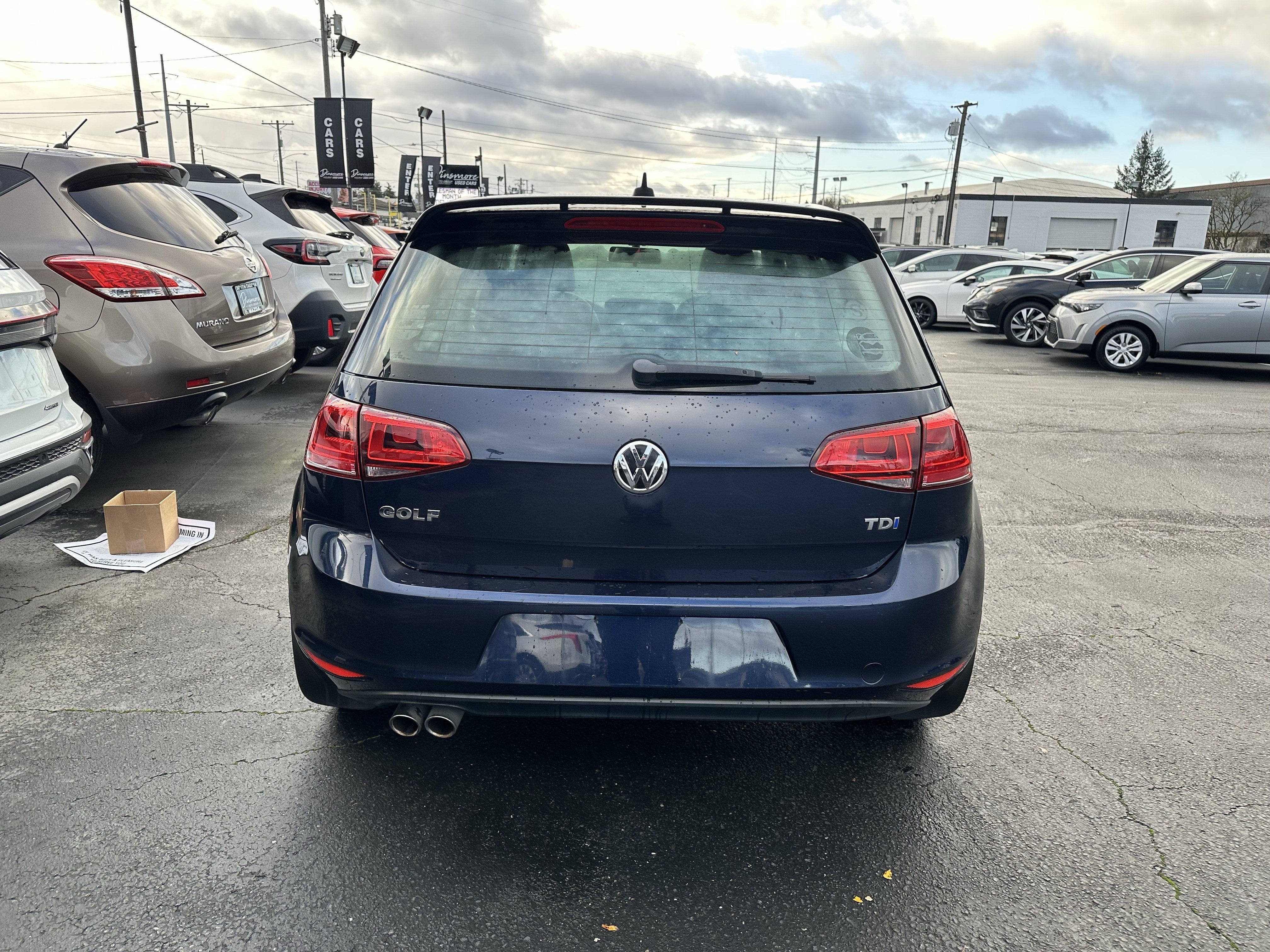 2015 Volkswagen Golf TDI S
