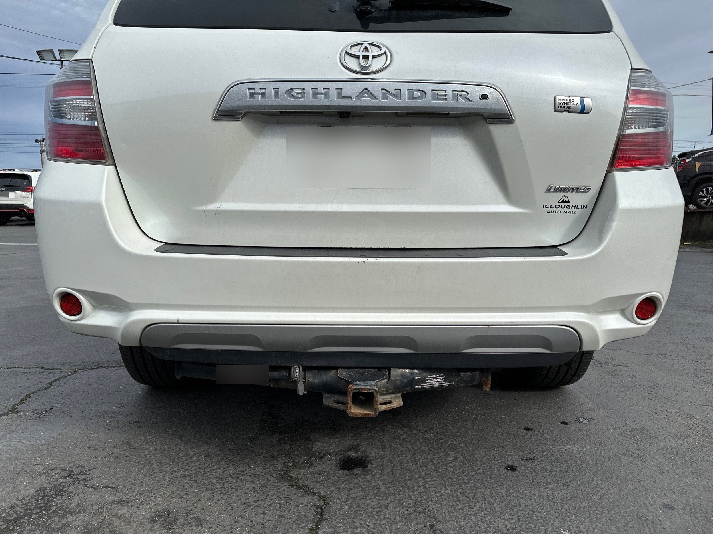 2010 Toyota Highlander Hybrid Limited w/3rd Row