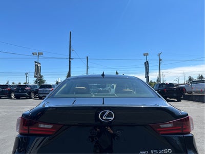 2014 Lexus IS 250 Sport Sedan Auto AWD